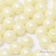 Luster Cream - 20 Stk. - Rounde Perlen 6 mm