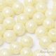 Luster Cream - 20 pc. - round beads 6 mm
