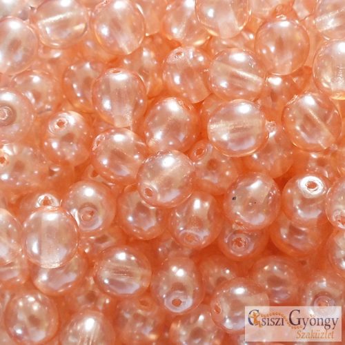 Transparent Pearl Ballet - 20 Stk. - 6 mm Round Beads (63883CR)