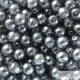 Transparent Pearl Storm - 20 Stk - 6 mm Round Beads (63488CR)