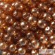 Transparent Pearl Sand Castle - 20 pcs. - 6 mm Round Beads (63164CR)