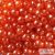 Transparent Pearl Salmon - 20 db - 6 mm golyó gyöngy (63885CR)
