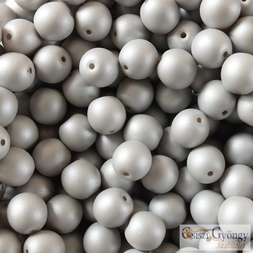 Powdery Pastel Gray - 20 pcs. - 6 mm Round Beads (29320AL)