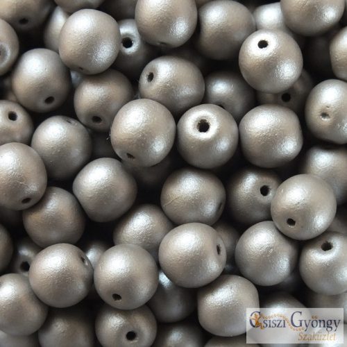 Powdery Pastel Taupe - 20 pcs. - 6 mm Round Beads (29372AL)