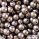 C.T. Sat. Met. Almost Mauve - 20 pcs. - 6 mm Round Glass Beads (05A02)