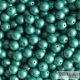 Powdery Pastel Teal - 20 pcs. - 6 mm Round Beads