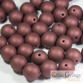 Matte Berry - 10 db - 8 mm golyó gyöngy (29773)