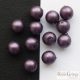 Powder Lilac - 10 pcs. - 8 mm Czech, glass round beads