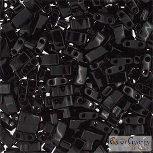 401 Fél Tila - Opaque Black - 5 g - méret: 5x2.3x1.9 mm