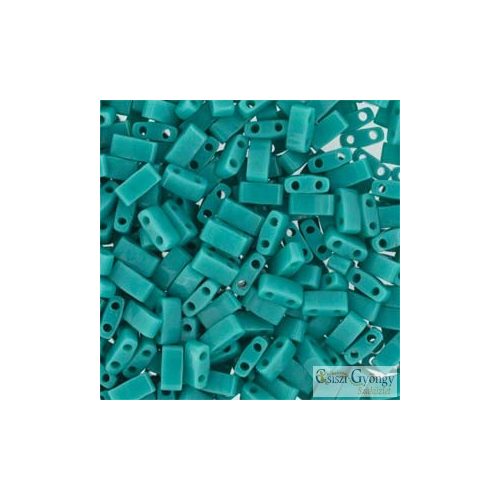 Opaque Turquoise - 5 g - Half Tila Beads