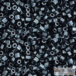 0081 - Hematite - 10 g - 11/0 Toho Hexagon gyöngy