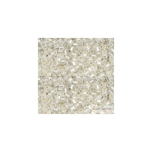 Silver Lined Crystal - 10 g - Toho Hex gyöngy 11/0 (21)