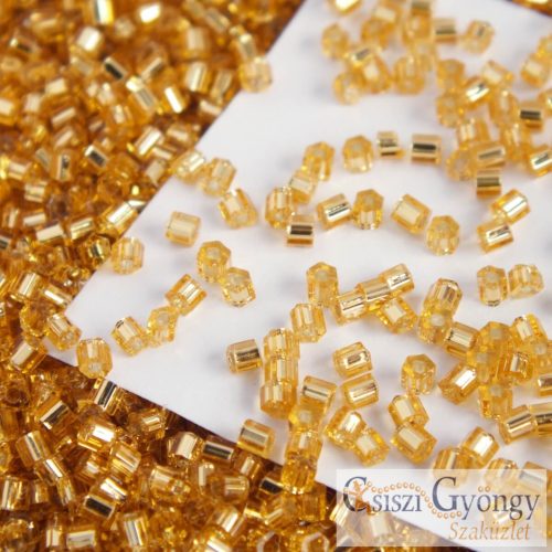 0022 - Silver Lined Topaz - 10 g - 11/0 Toho Hexagon