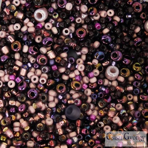 Japanese Bead Mix Eggplant - 10 g