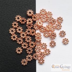 Köztes Rose Gold színű, furat: 1 mm