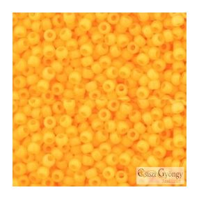   0148F - Ceylon Frosted P. Cobler / Napsárga - 10 g - 11/0 Toho japán kásagyöngy