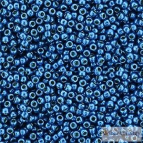   Perm. Fin. Galv. Turkish Blue - 10 g - 11/0 Toho Seed beads (PF584)