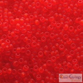   0005F - Transp. Frost. Lt. Siam Ruby - 10 g - 11/0 Toho japán kásagyöngy