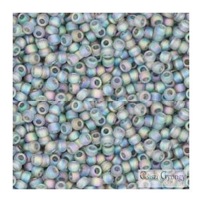   0176BF - Transp. Rainbow Frosted Grey - 10 g - 11/0 Toho japán kásagyöngy