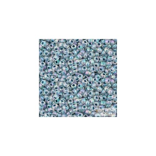 0773 - I.C. Rainbow Crystal Montana Blue Lined - 10 g - 11/0 Toho japán kásagyöngy