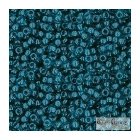   0007BD - Transparent Capri Blue - 10 g - 11/0 Toho japán kásagyöngy