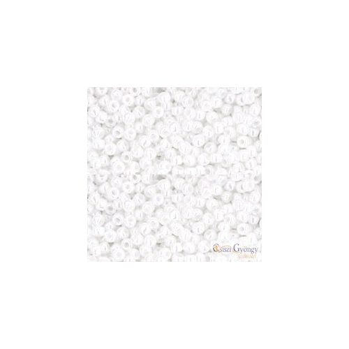 Opaque Luster White - 10 g - 11/0 Toho Rocailles (121)