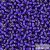 Silver Lined Frosted Cobalt - 10 g - 11/0 Toho Rocailles (28DF)