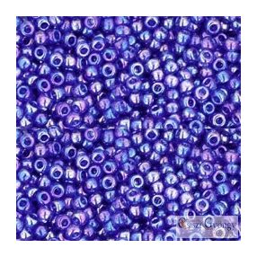 Transparent Rainbow Cobalt - 10 g - 11/0 Toho Rocailles (87)