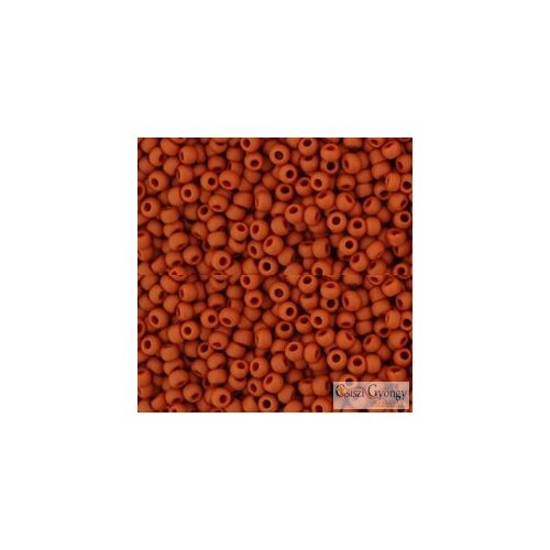 Opaque Frosted Terracotta - 10 g - 11/0 Toho Rocailles (46LF)