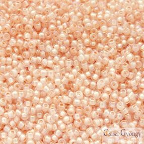   I.C. Rainbow Crystal Apricot Lined - 10 g - Toho rocailles 11/0 (794)