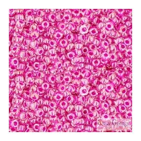   0350 - I.C Crystal Fuchsia Lined - 10 g - 11/0 Toho japán kásagyöngy