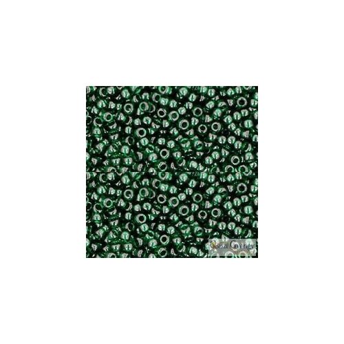 0939 - Transparent Green Emerald - 10 g - 11/0 Toho japán kásagyöngy