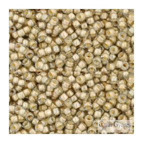   I.C Black Diamon/Orange Cream Lined - 10 g - 11/0 Toho rocailles (369)