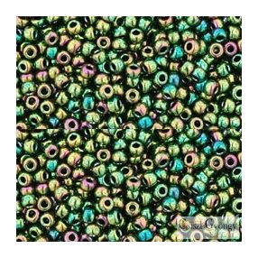   0508 - Higher Metallic Iris Olivine - 10 g - 11/0 Toho japán kásagyöngy