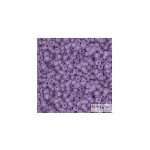Transparent Frosted Sugar Plum - 10 g - 11/0 Toho Rocailles (19F)