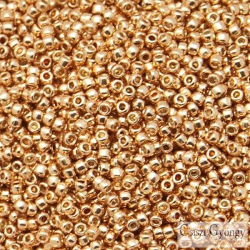 Perm. Fin. Galv. Rose Gold - 10 g - 11/0 Toho Rocailles (PF551)