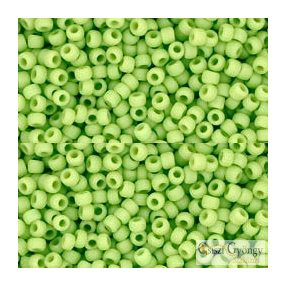   0044F - Opaque Frosted Sour Apple - 10 g - 11/0 Toho kásagyöngy