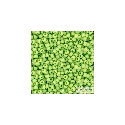 Opaque Frosted Sour Apple - 10 g - 11/0 Toho Seedbeads (44F)