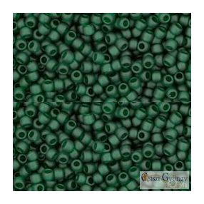   Transparent Frosted Green Emerald - 10g - 11/0 Toho Seed Beads (939F)