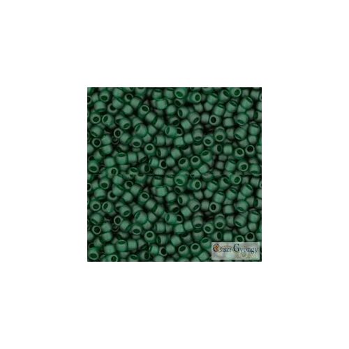 Transparent Frosted Green Emerald - 10g - 11/0 Toho Seed Beads (939F)