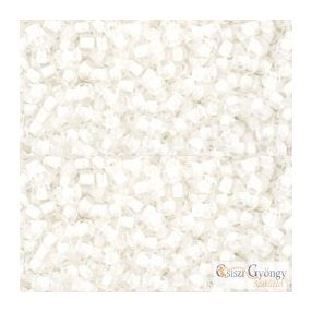   0981 - I.C. Crystal Snow Lined - 10 g - 11/0 Toho japán kásagyöngy