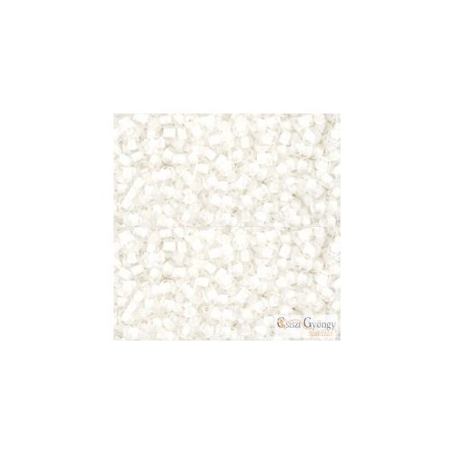 0981 - I.C. Crystal Snow Lined - 10 g - 11/0 Toho japán kásagyöngy