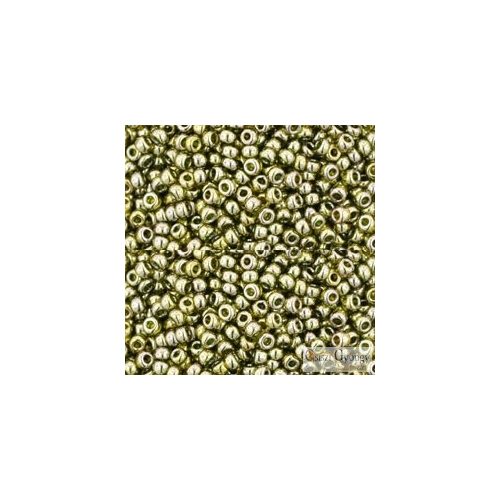 0457 - Gold Luster Green Tea - 10 g - 11/0 Toho kásagyöngy