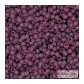   Transparent Frosted Med. Amethyst - 10 g - 11/0 Toho Rocailles (6BF)