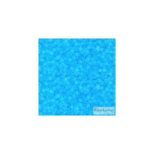 0003F - Transparent Frosted Aquamarine - 10 g - 11/0 Toho kásagyöngy