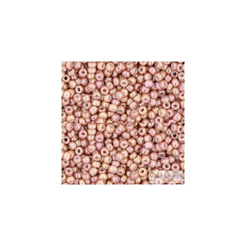 1201 - Marble Op. Beig/Pink - 10 g - 11/0 Toho Seedbeads