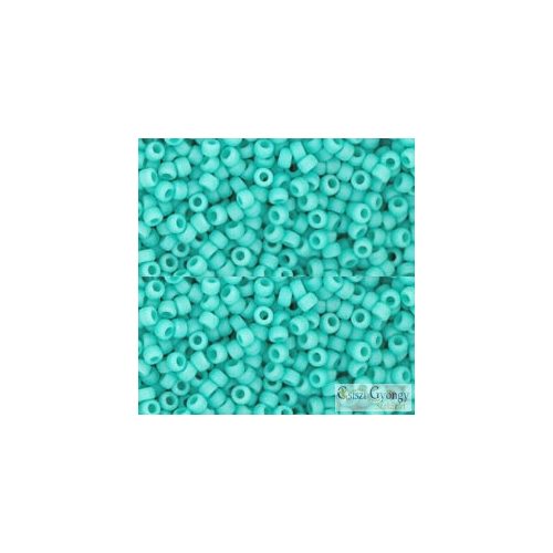 0055F - Opaque Frosted Turquoise - 10 g - 11/0 Toho kásagyöngy