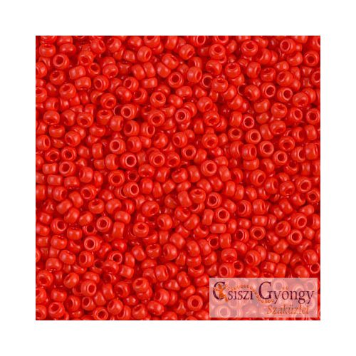 0407 - Opaque Red, 11/0 Miyuki kásagyöngy, 10 g