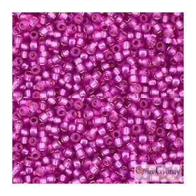 2107 - Silver Lined Milky Hot Pink Toho japán kásagyöngy