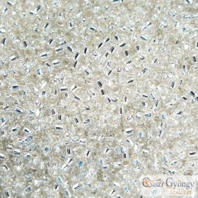   0021 - Silver Lined Crystal - 5 g - 15/0 Toho japán kásagyöngy